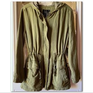 Anthropologie Arlette Hooded Anorak Jacket
